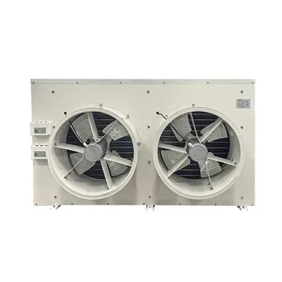 Kompakts 3126m³/h 1,7KW 2 ventilatori DJ10 gaisa dzesētājs mazai saldētavai
