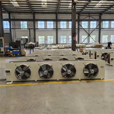 Zema-vibrācijas liela izmēra-specifikācija 380 V 48,4 KW DD255 gaisa dzesētāja iztvaicētājs
